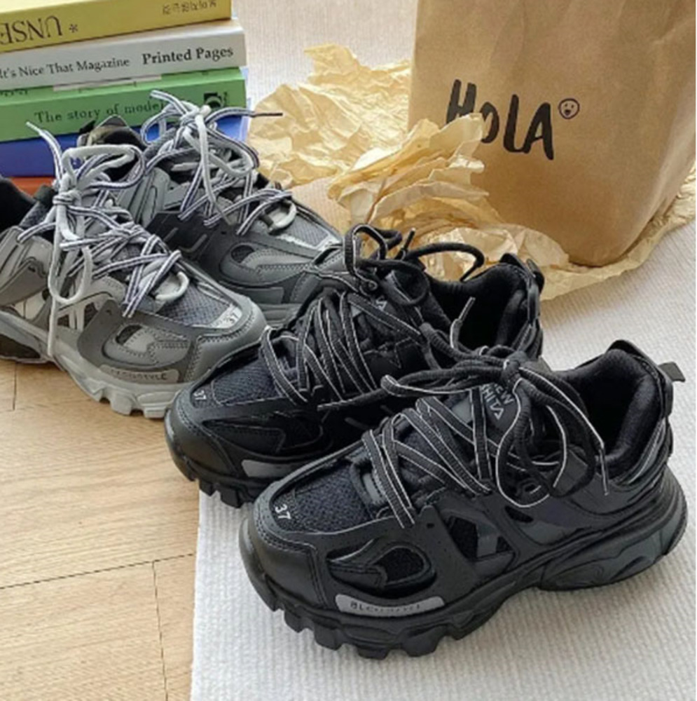 2025 Unisex Designer Track Casual Sneakers - Lace-Up Runners with Multiple Color Options fjhxx