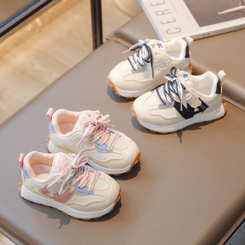 Children Shoes Kids Toddler Sneakers Running Anti slip Soft Bottom Comfortable Little Boys Girls Casual Sport Shoes Trainers Sneaker