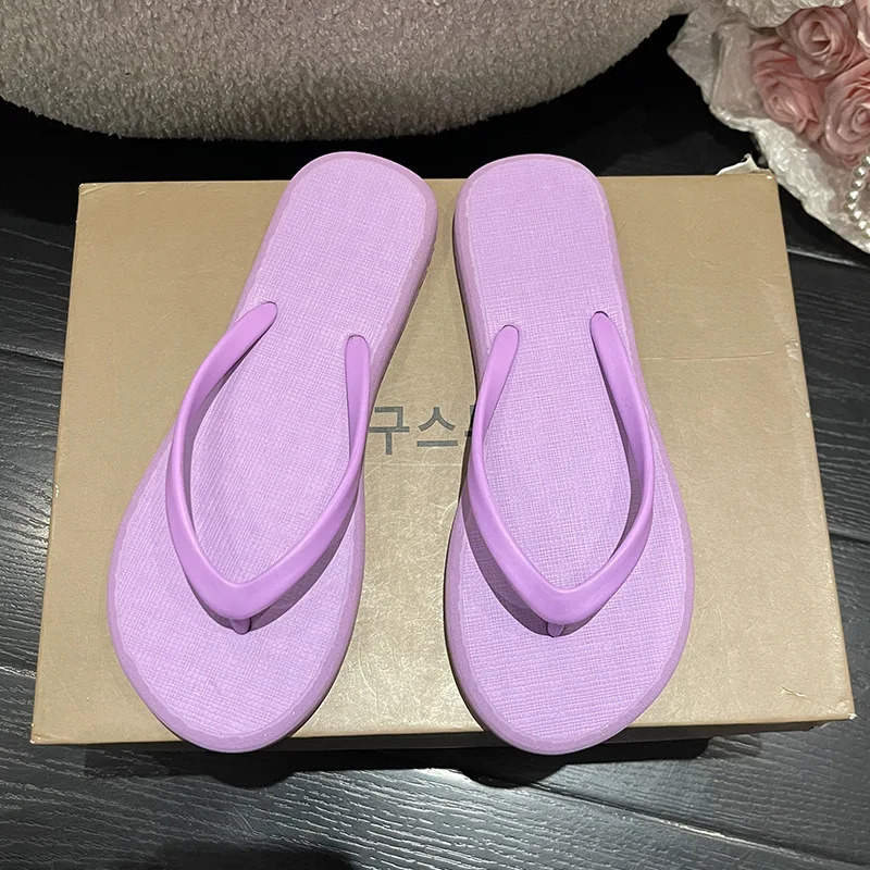 Women Slippers Fashion Womens Floral Imitated Straw Flip Flops Outdoor Sweet Non-Slip Sandals Hemp Rope Beach Shoes 250317