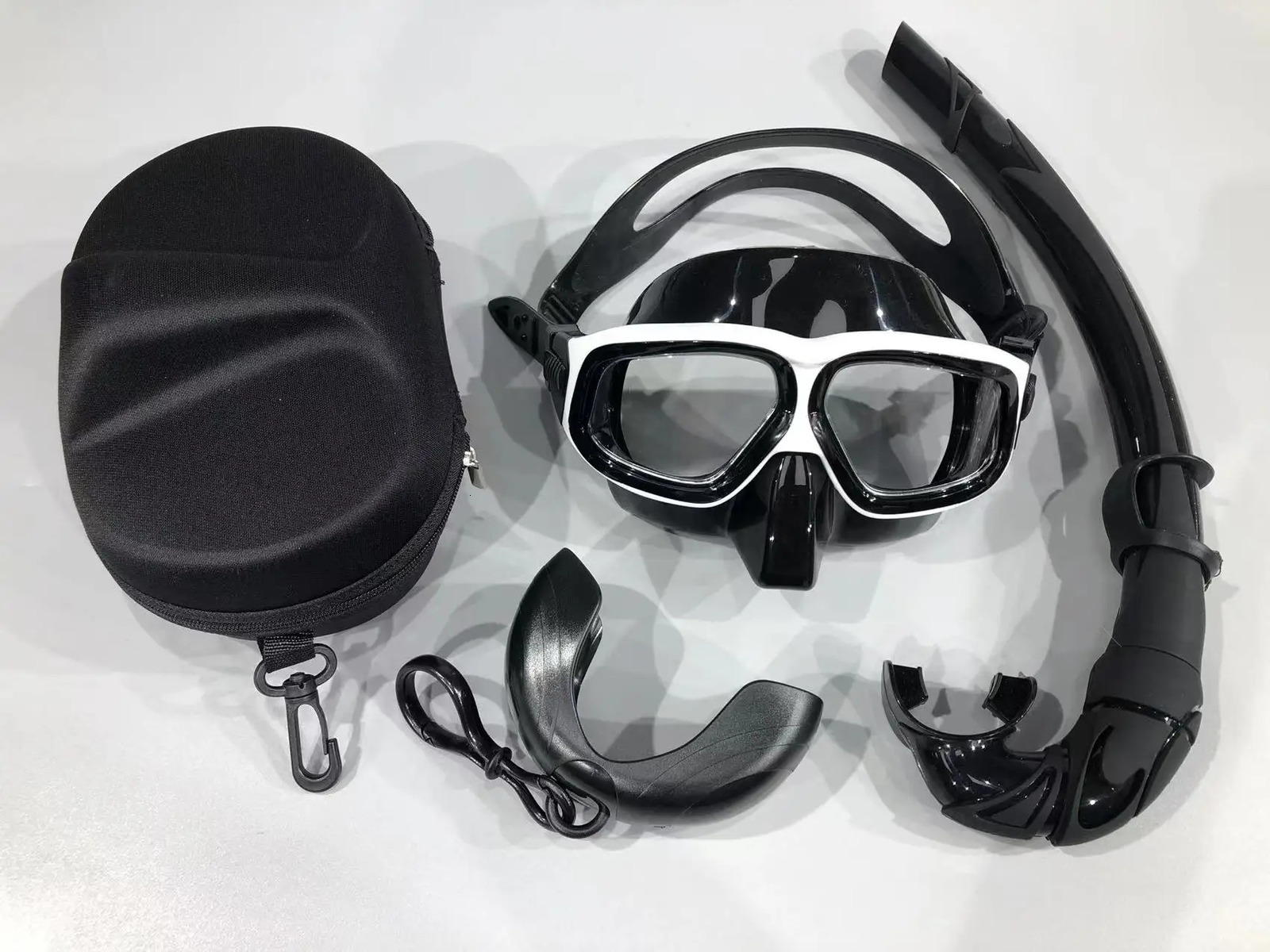 QYQ Snorkeling Mask Silicone Mirror Kit HD Lens Equipment 250321