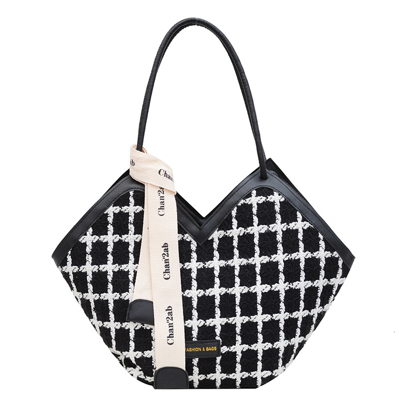2025S Fashion Designer Large Capacity Casual Summer Texture Beautiful Class Commuting Trendy Fashion Tote Bag