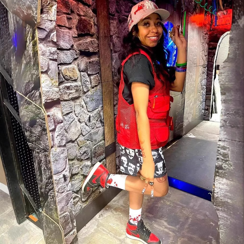 Fashion Designer American Shorts Men S Summer Basketball Pants Trendy Brand Cool Printed Flame Training Quick Drying Breathable Student Sports Ball