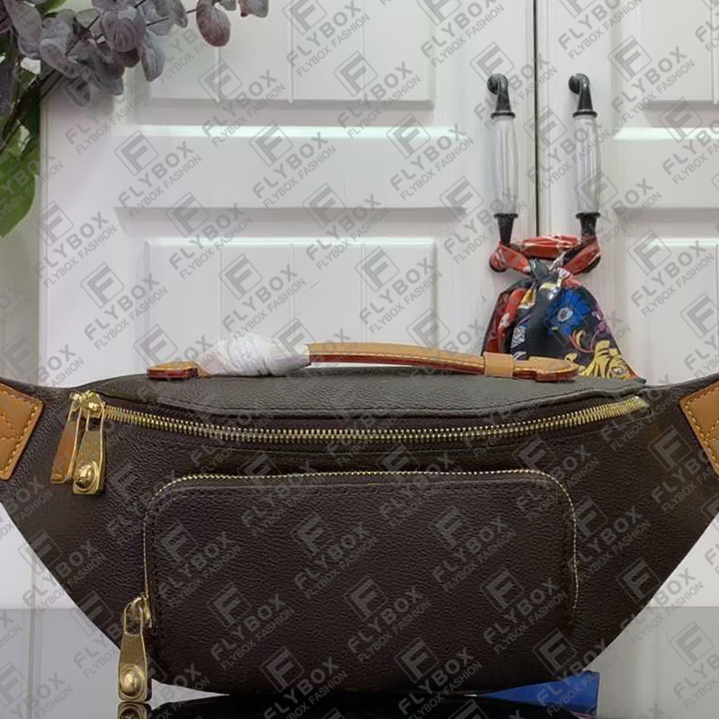 M14019 Rush Bumbag Waist Bag Crossbody Waist Welt Pocket Belt Bag Messenger Bag Shoulder Bag Men Fashion Casual Luxury Designer TOP Quality Pouch Purse Fast Delivery