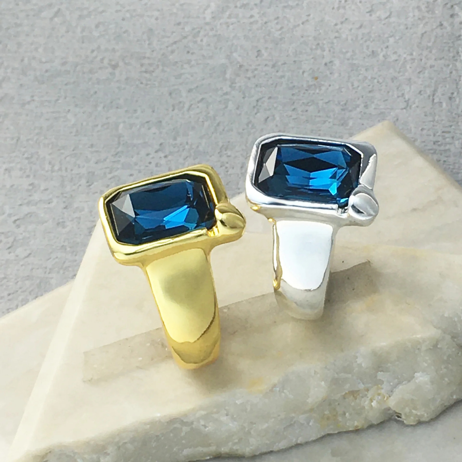 Spain UNODE50 la Grieta Minimalist Silver Ring European and American Fashion Personalized Men and Women 250319