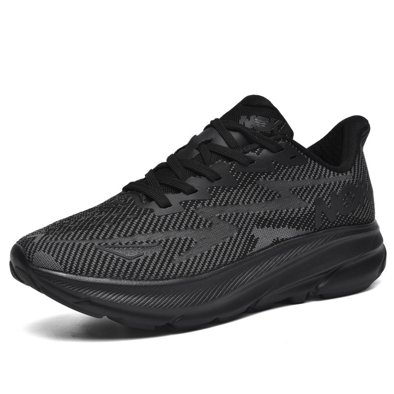 New Fashion Man Thick Sole Running Shoes Breathable Mesh Sneakers Marathon Outdoor Running Men'S Shoes 2025s