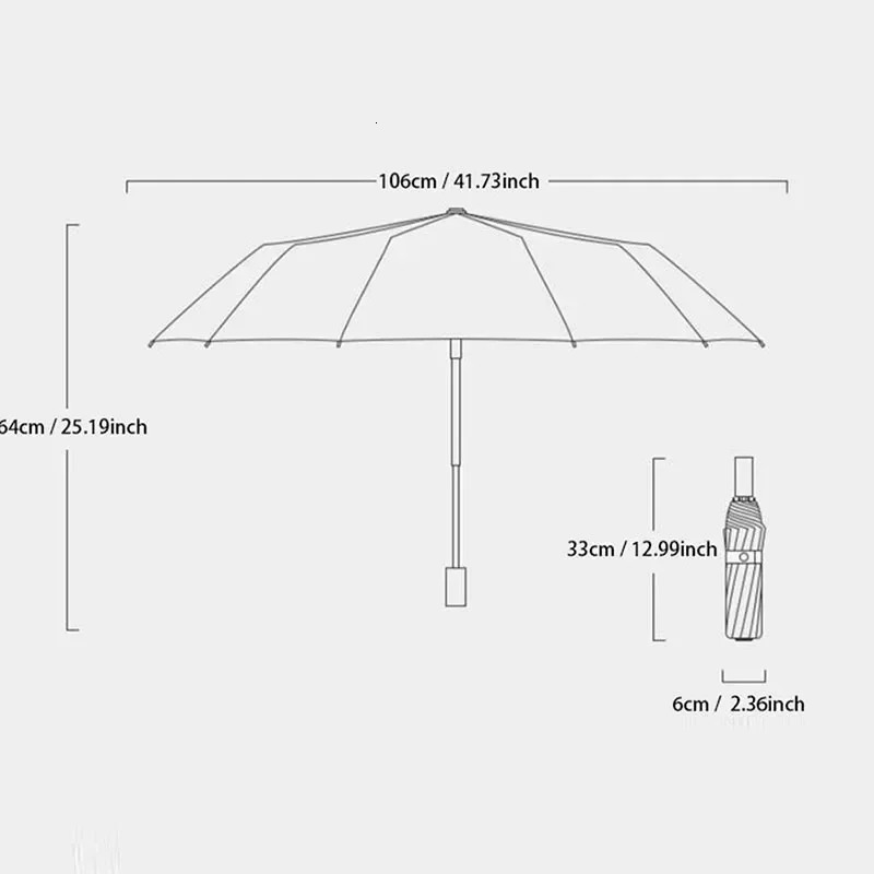 UPF50 Windproof Umbrella Women/Men Auto UV Protection Parasol - Heavy Duty Compact Travel Business Wind-Resistant Sun Umbrellas 250322