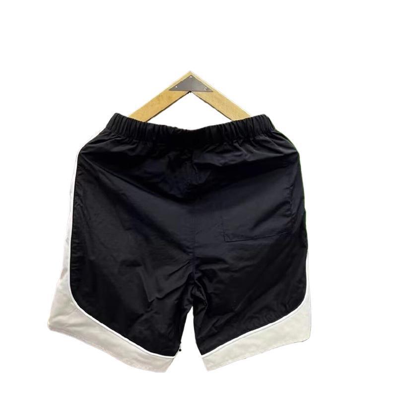 2025S Fashion Designer Summer New Trendy Brand Fashionable Casual Shorts Men S Patchwork Five Quarter Embroidered Loose Outdoor Sports Beach Pants