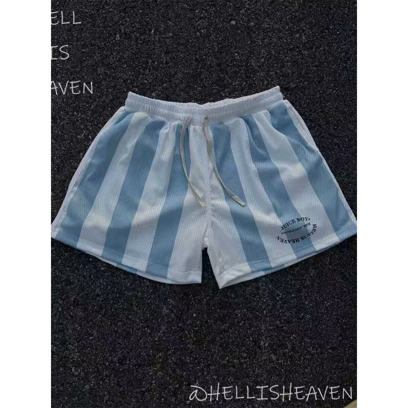 2025S Fashion Designer Summer New American Shorts Men S Trendy Brand Thin Design Small Loose Large Size Sports And Casual Split Pants