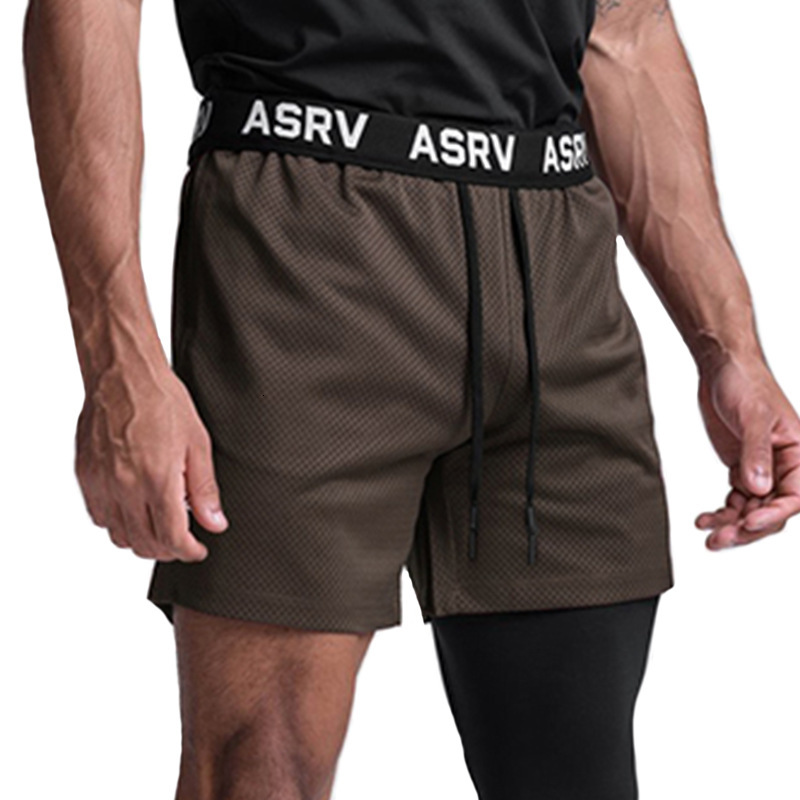 2025S Fashion Designer Summer American Fashion Brand Loose Mesh Quick Drying Five Quarter Pants Men S Multi Pocket Running Sports Shorts