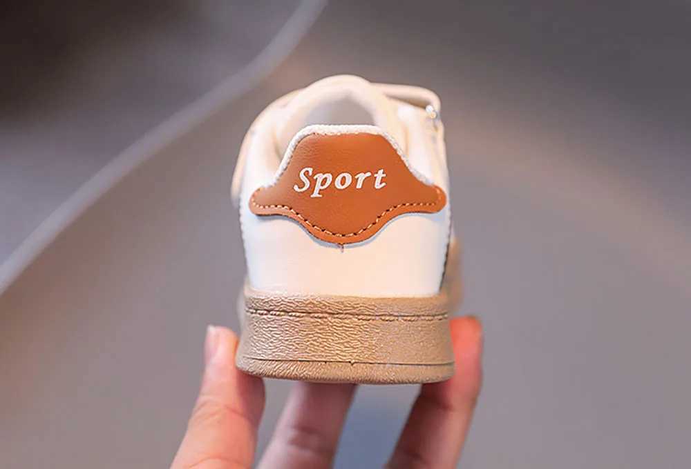 Autumn Sneakers For Kids 2024 Trend Fashion Childrens Sport Shoes Anti-slippery Toddler Shoes For Baby Boys First Step SneakerT250322