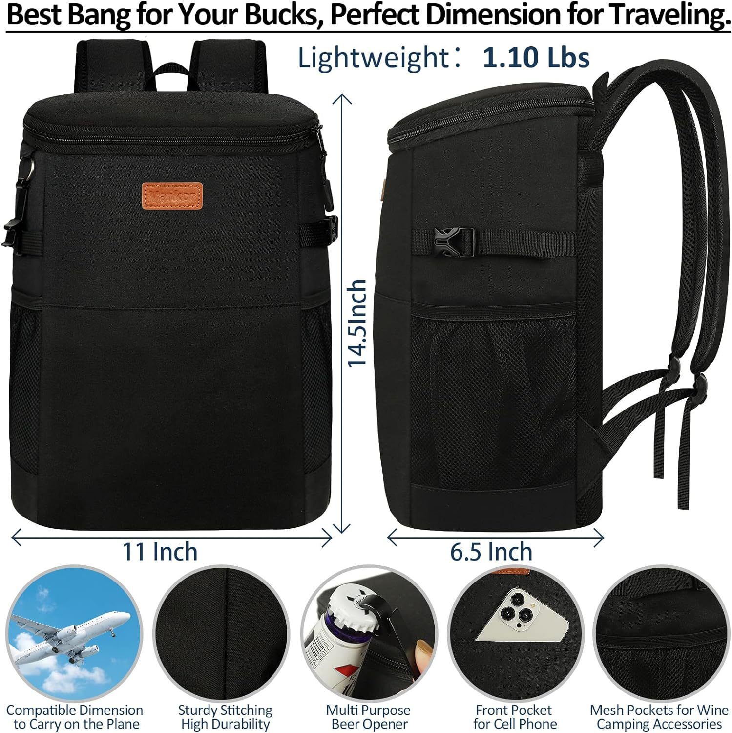 2025S Fashion Designer Waterproof Portable Lightweight Beach Travel Men And Women S Insulated Coog Camping Refrigerated Backpack