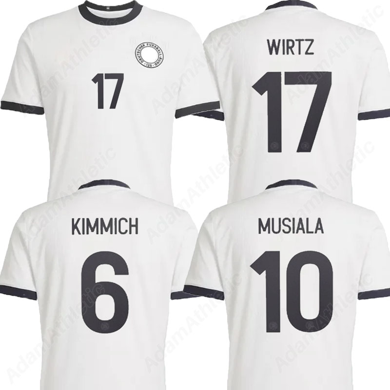 German 125th anniversary jerseys WIRTZ KIMMICH MULLER German special football shirts 25 26 MUSIALA KROOS HAVERTZ soccer jersey kids kit player version