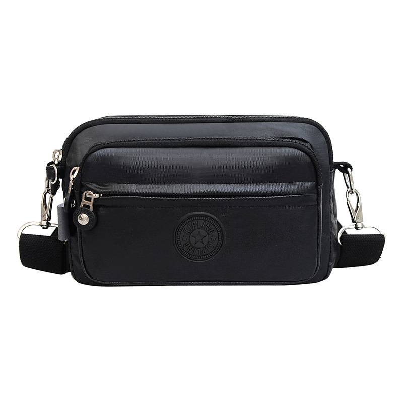 2025S Fashion Designer Ladies With Waist Buckle Nylon Anti Splash Fashion Shoulder Crossbody Solid Color Work Travel Bag
