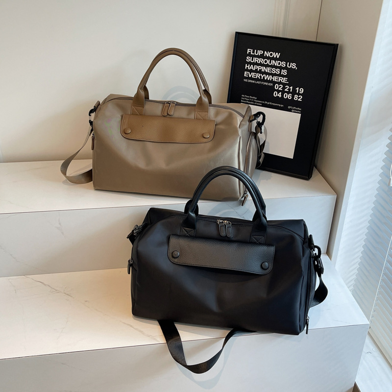 2025S Fashion Designer Large Capacity Dry Wet Separation Fitness Waterproof Oxford Cloth Portable Crossbody Travel Bag Lightweight Business Luggage