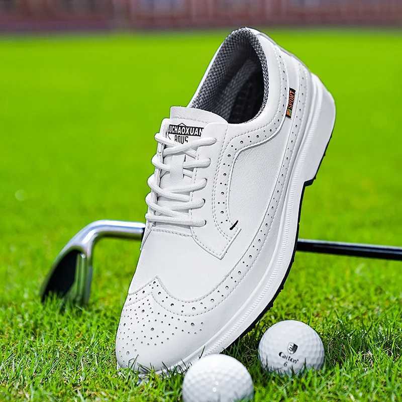 2024 Spring/Summer/Autumn Four Seass New Golf Shoes for Men Waterproof and Breathable Golf Fixed Pin BOA Golf Shoes Y250322
