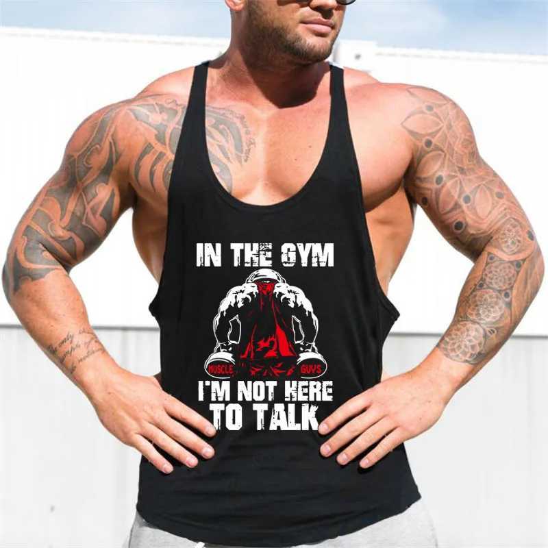 Brand Gym Mens Tank Top Muscle Tank Top Fashion Sleeveless Striped Clothing Fitness Single Body Fitness Sweatshirt X250324