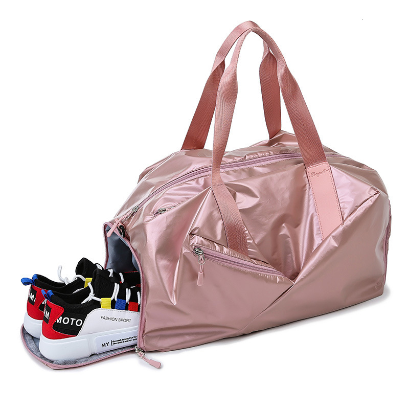 2025S Fashion Designer Travel Women s Short Distance Portable Fitness Bag Dry Wet Separation Men s Single Shoulder Slant Cross Exercise Training Yoga