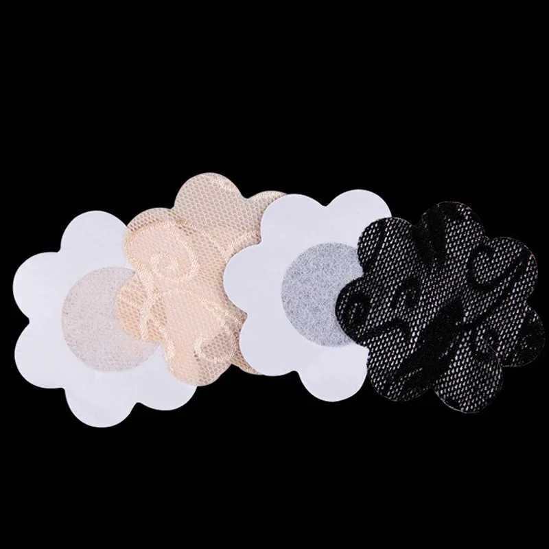 10 pieces of invisible womens sexy lace breast lifting tape covered with Nipple stickers on bras and chest stickersXJ250324