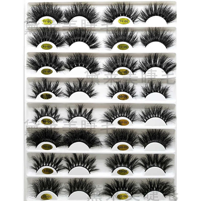 25 mm mink false eyelashes sell well W250324