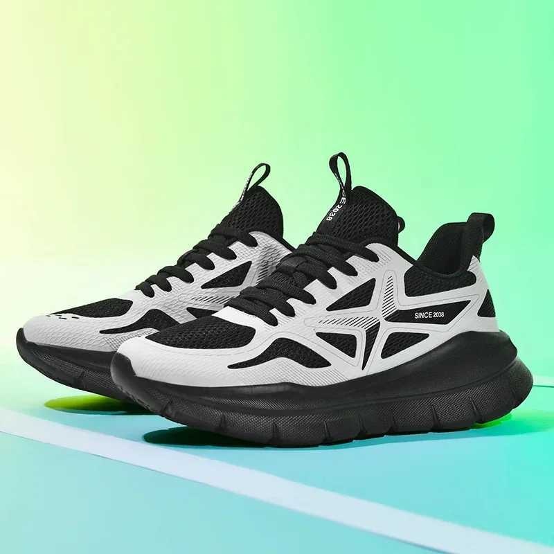 2025 mens sports running shoes casual marathon breathable lightweight womens comfortable sports Nskid walking sports shoesXJ250324