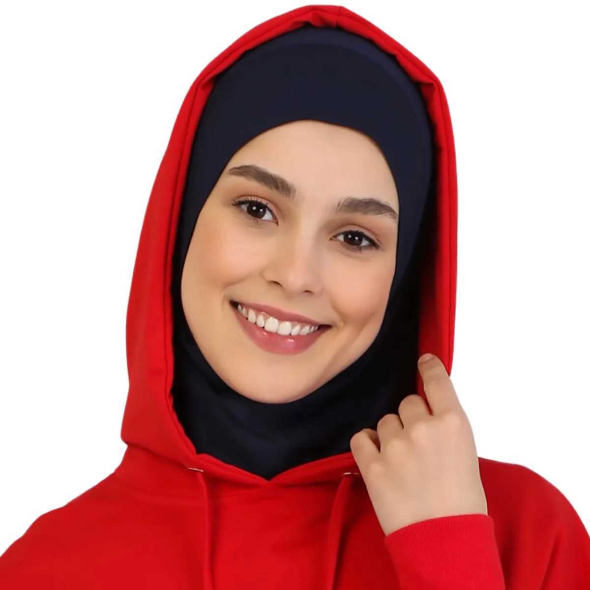 New ready to wear instant headscarves for Wen Solid colored linen scarves neck sports headscarves needleless Islamic shawls and wraps X2503241