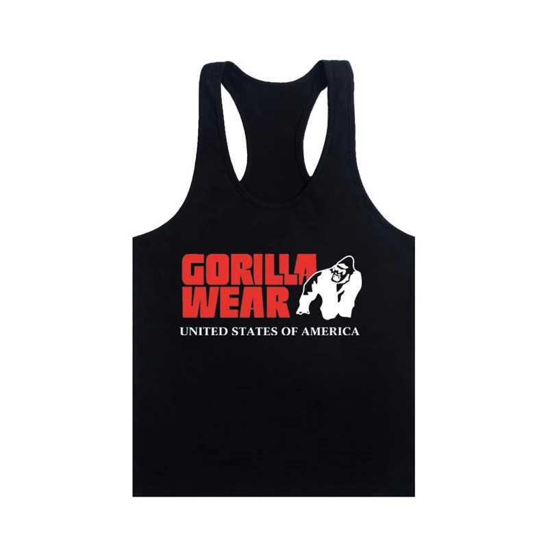 Mens Professional Bodybuilding Single Body Sports Muscle Tank Top Mens Brand Beaded Underwear Tank Top X250324