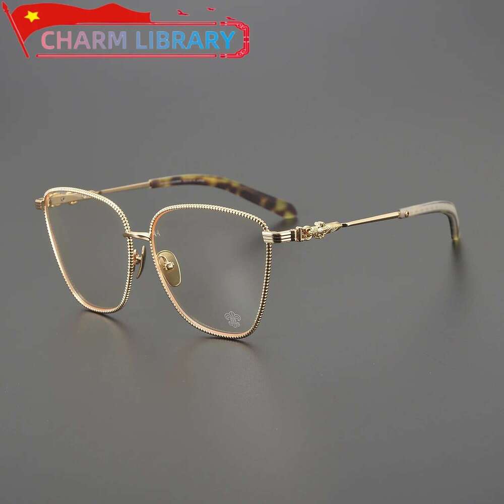 2024 NEW Gold Sunglasses Men Top Quality Square Fashion Designer Eyeglasses UV400 Outdoor Handmade Women Trendy SUN GLASSES
