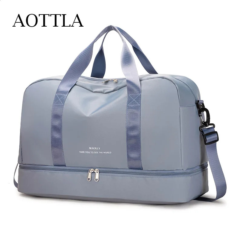 AOTTLA Travel Bags For Women Handbag Luggage Shoulder Bag Mens Crossbody Pack Casual Ladies Sports Fitness Bag Large Duffle Bag 250314