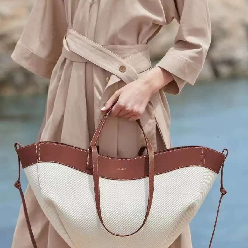 New High Quality Knitted Splicing Commuter Large Capacity Handheld Tote Women's Bag