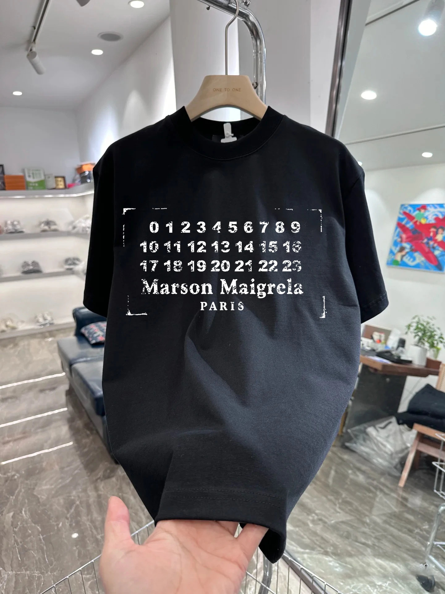 2025 Fashion Casual Tshirt n Letter High Quality Loose Mens and Womens Summer Cotton Plus Size Short Sleeve 250324