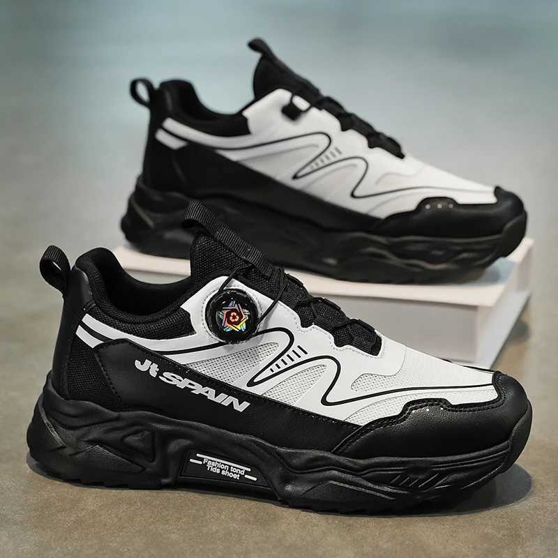 Mens rotating shoes sports shoes Four Seasons new breathable soft soled comfortable outdoor running shoes casual sports shoesXJ250324