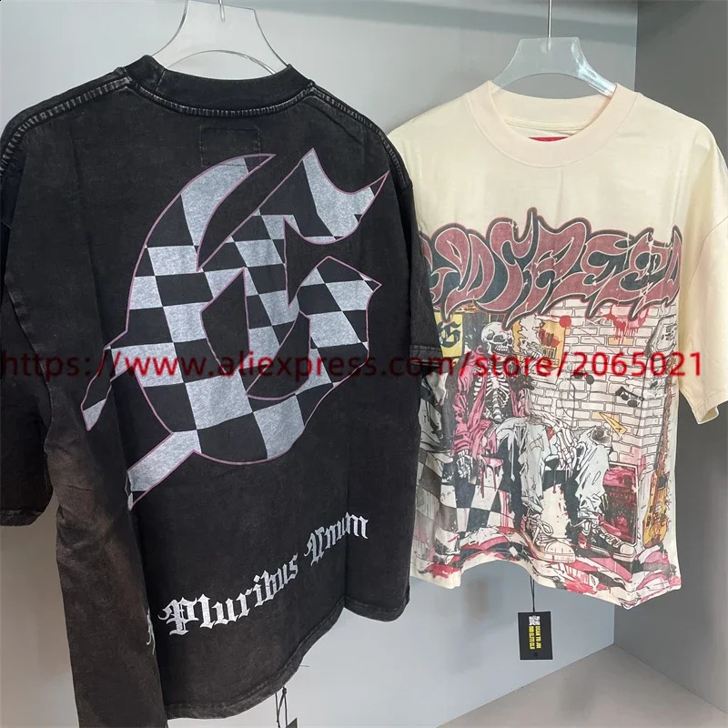 Washed Godspeed T Shirt Men Women Top Quality Oversized God Speed Tshirt Tees 250324