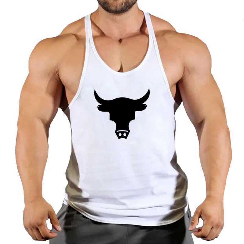 Summer hooded gym striped vest mens cotton clothing bodybuilding sleeveless fitness vest muscle single set fitness vest X250324