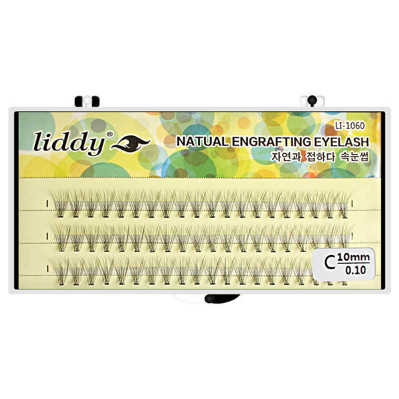 Natural Thick Grafted Eyelashes 10 per plant Planting Eyelashes Blooming in One Second False Eyelash Imitation Mink Fleece W250324