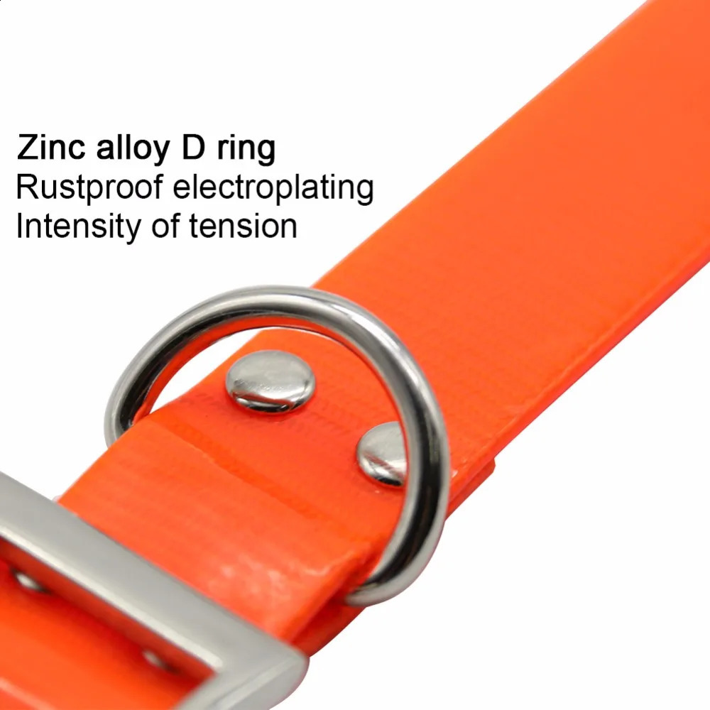 JanPet Fashion TPU Dog Pet Collars High quality waterproof deodorant Resistant dirt Easy clean collars 10 Colors Pet Products 250320