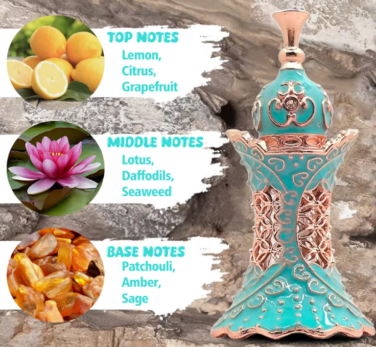 Natural Aromatic Flower Fragrance Aroma Long-Lasting Floral Scented Eau de Parfum for Women & Men