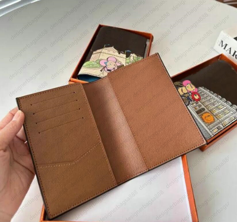 Wallet Women: 7A Multiple Card Holder, Credit Wallet, Black Fashion Passport Cover, ID Business Mini Coin Purse Designer Case with Box