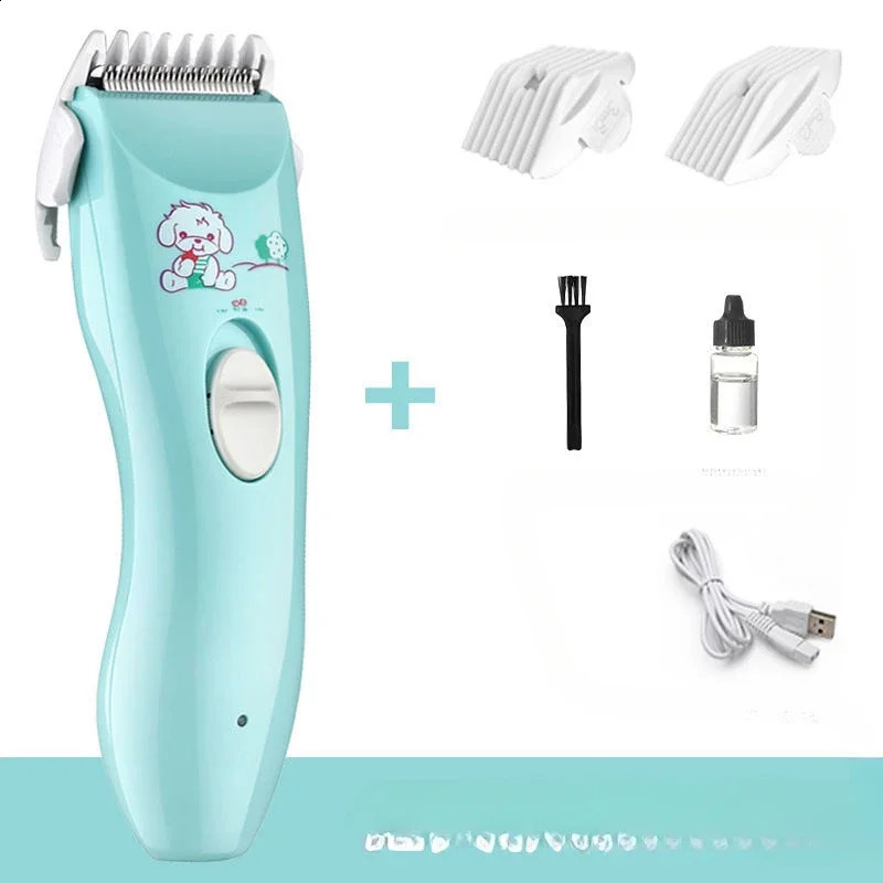 Quiet Silent Hair Trimmer for Babies - with Electric Hair Clippers for Infants Safe and Precise Shaving 250303