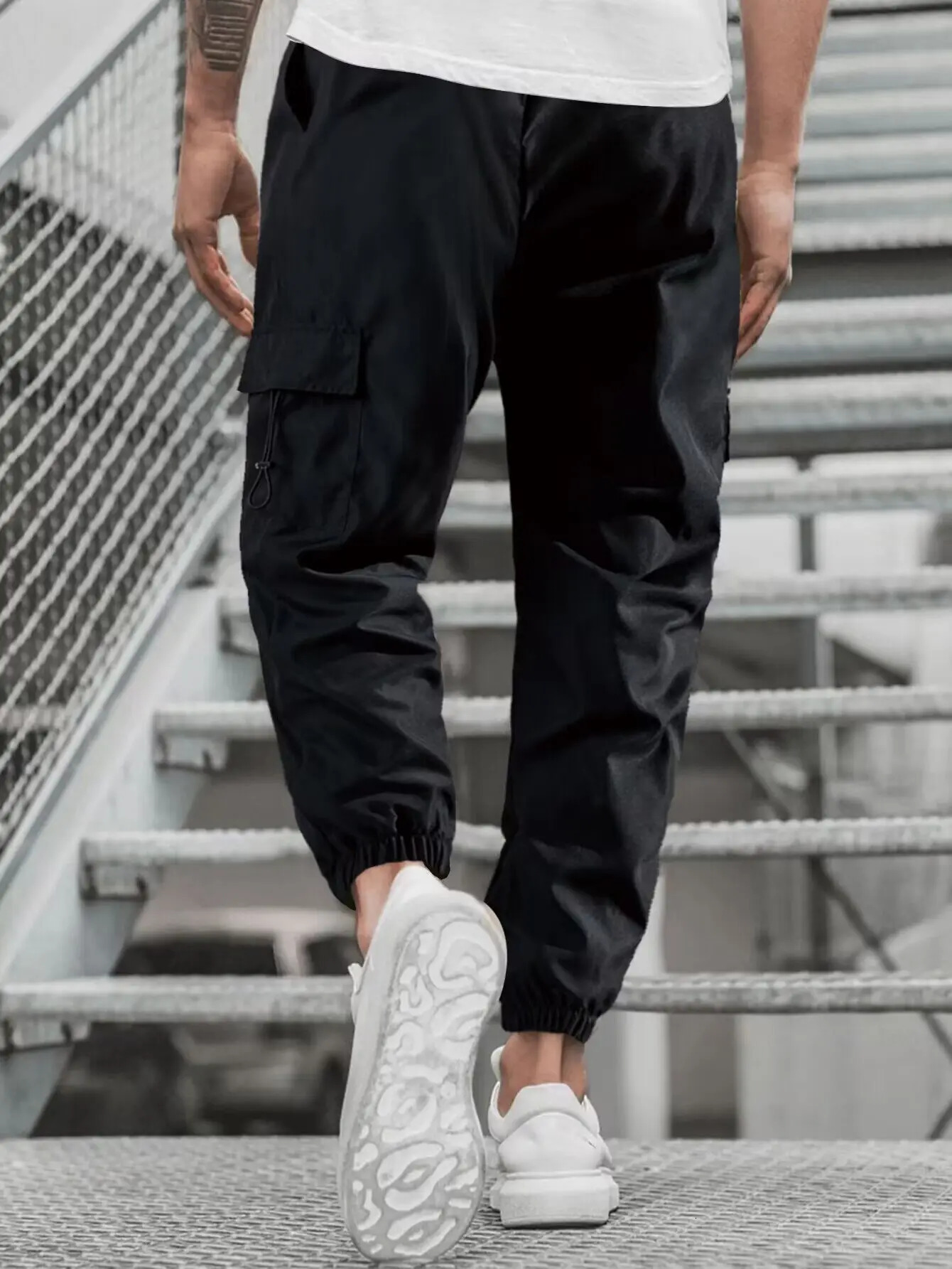 Commodity pants mens multi pocket camouflage sports street clothing casual plus size hiphop 250322