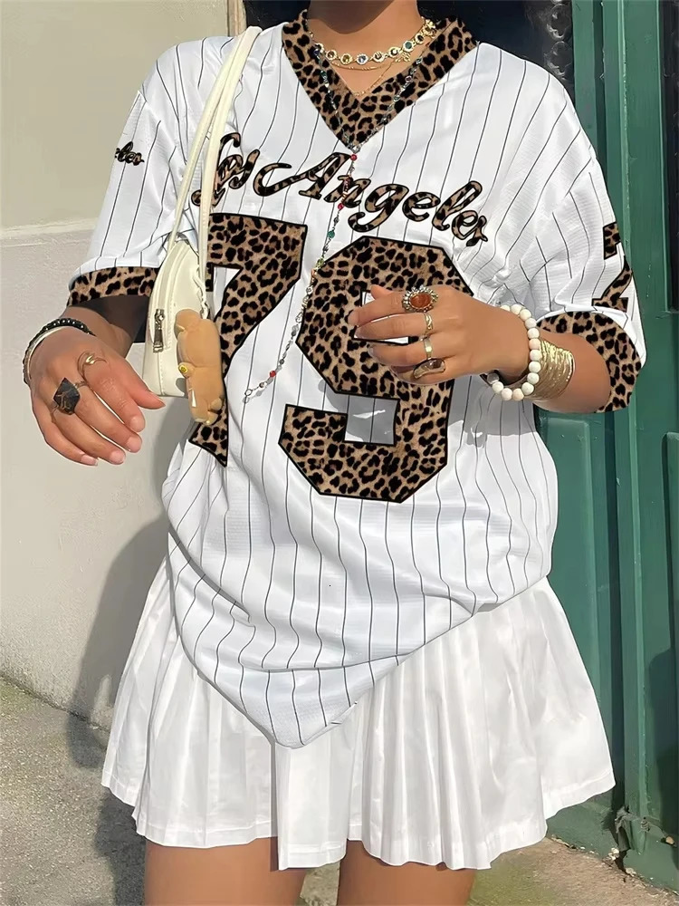 2025 leisure wholesale y2k clothing streetwear Tshirts printed loose tops fashionable long sleeves spring womens 250324