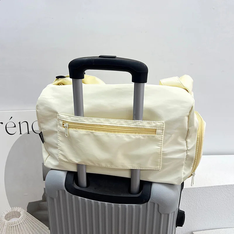 Large Crossbody Travel Tote Bags for Women 2024 Canvas Shoulder Messenger Bag Sports Yoga Satchels Fashion Woman Handbag 250314