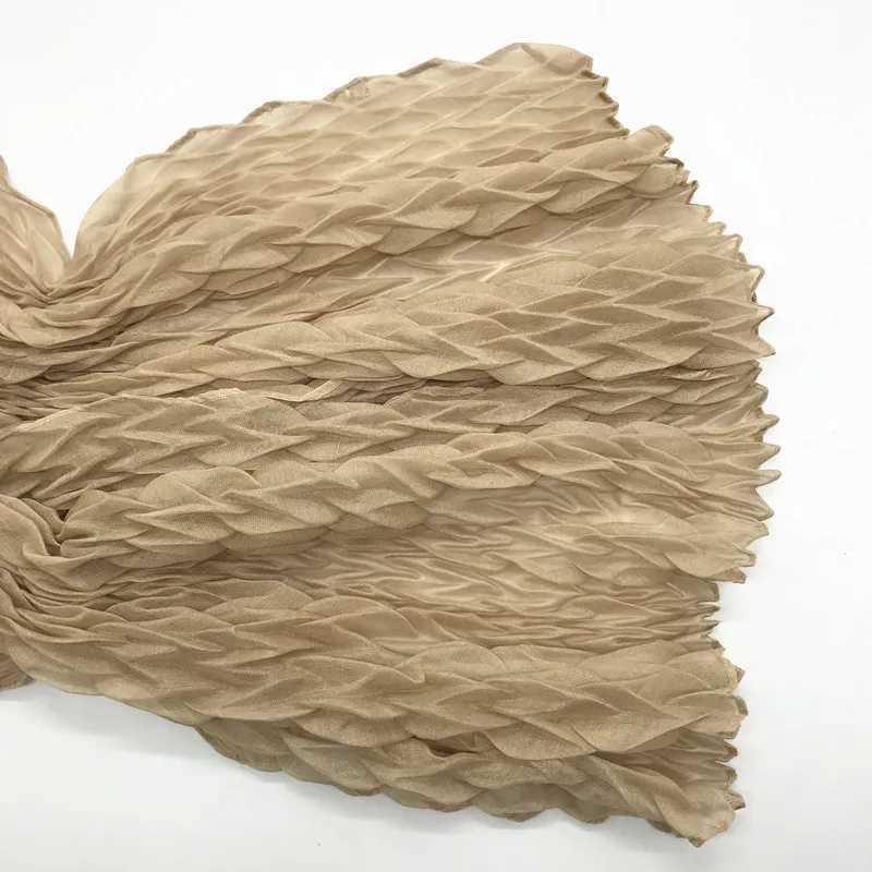 2020 New Muslim Ripple Cotton Headscarf Womens Shawl and Wrap Islamic Shawl Arab Cotton Shawl Headscarf Muslim X250324