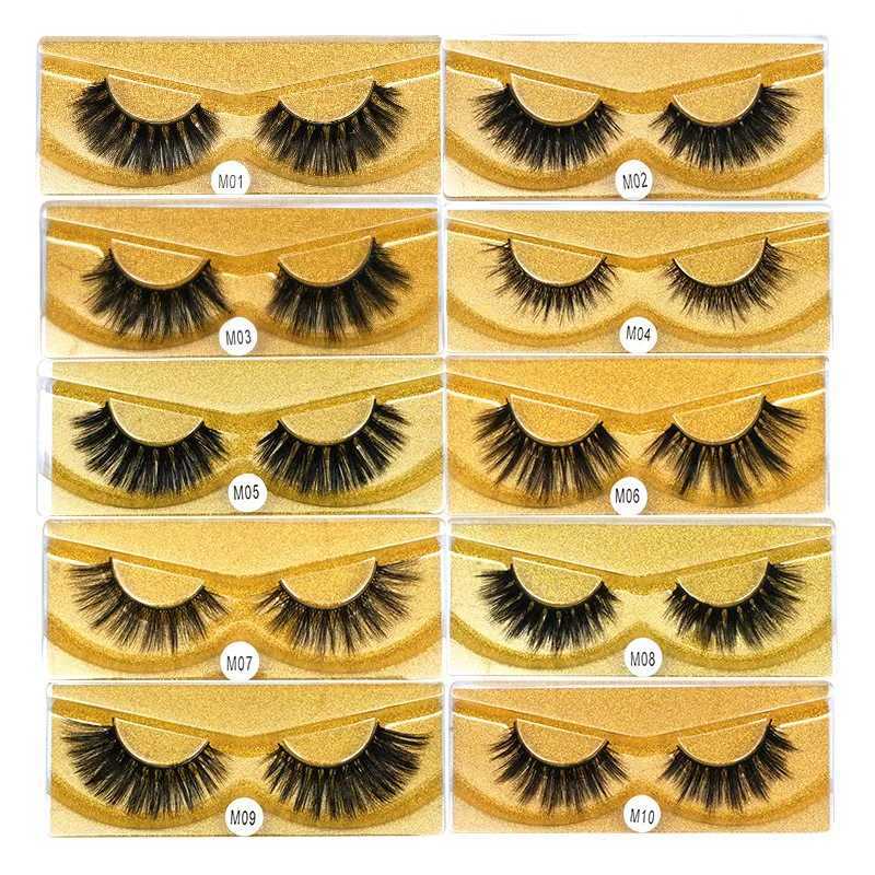 3D style thick and dense full line false eyelash beauty tool naturally curls up eyelashes W250324