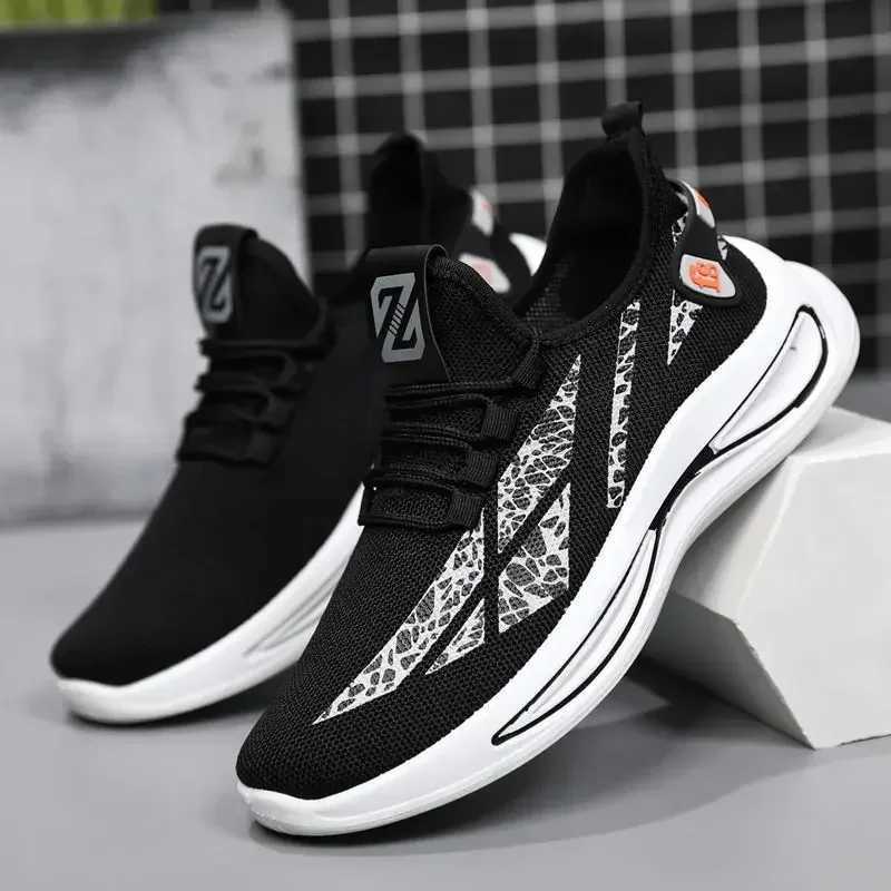 Mens casual sports shoes breathable sports shoes outdoor sports running shoes comfortable walking training tennis shoesXJ250324