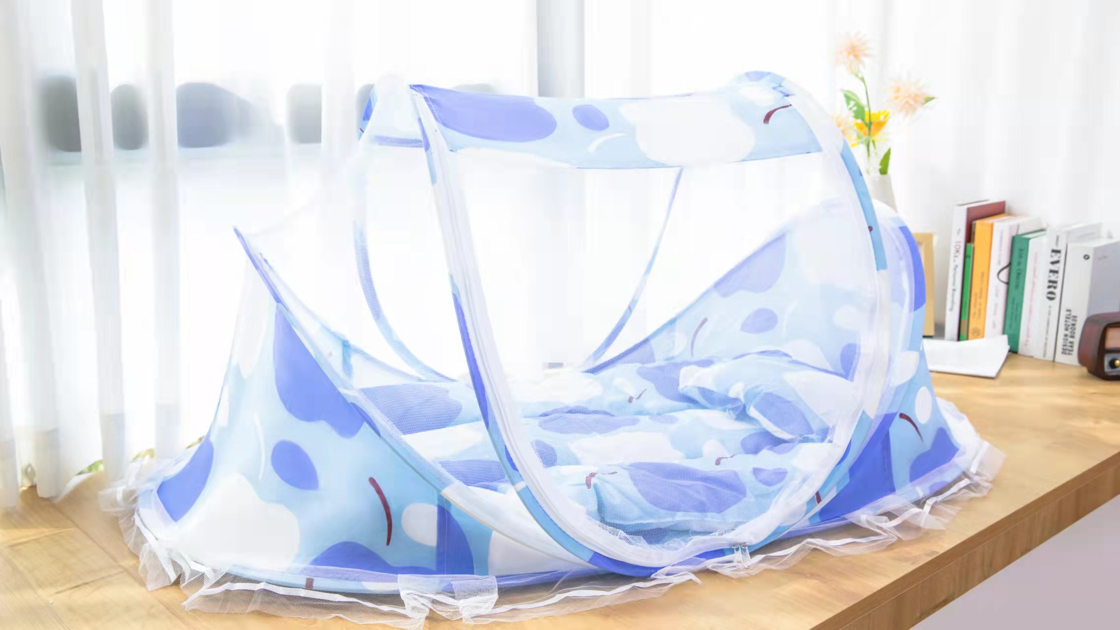 Jiaobao Apple Three Piece Baby Mosquito Net Set