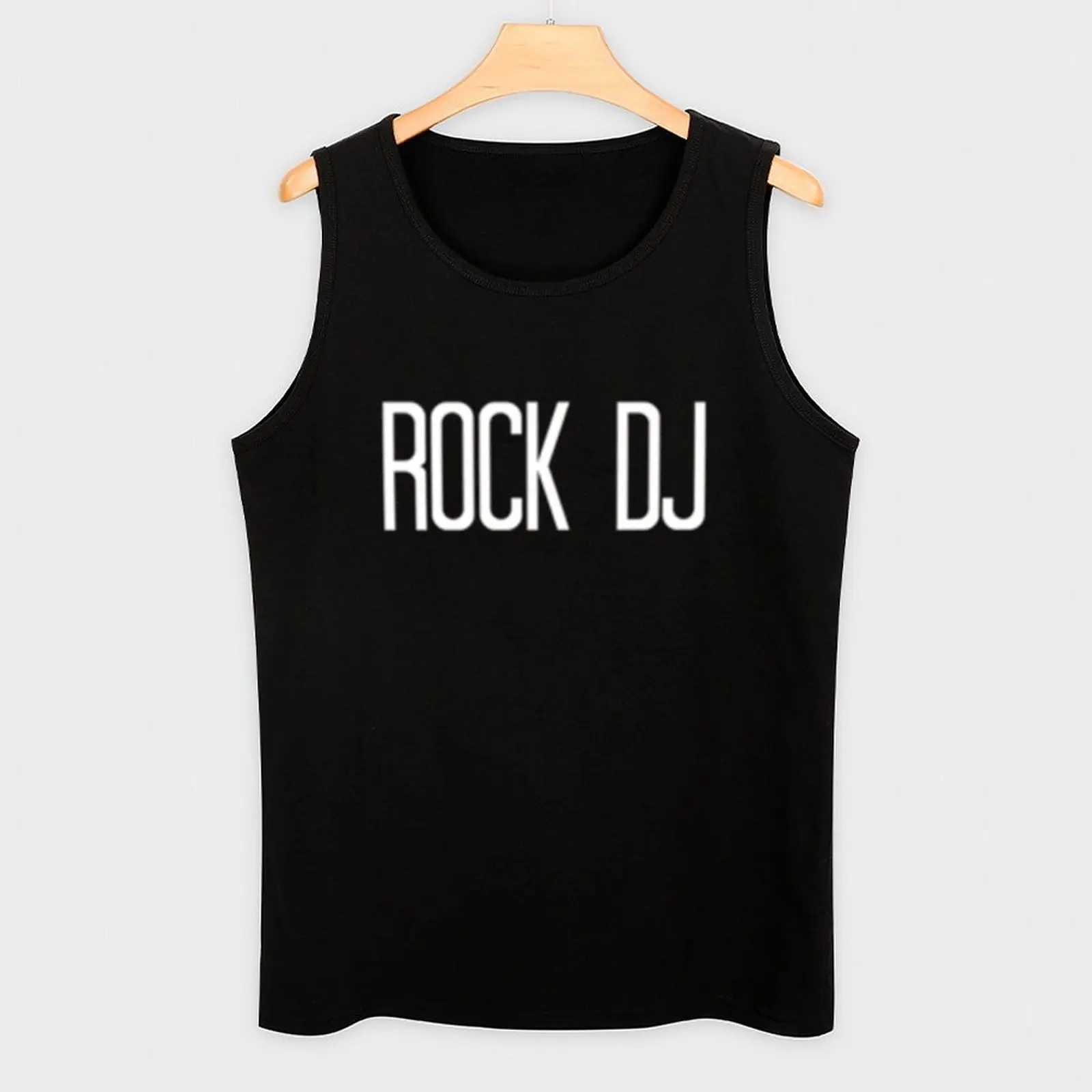 Rock DJ Tank Mens Sports Shirt Mens Sleepless Fitness Shirt Mens Fitness Clothing Mens T-shirt X250324