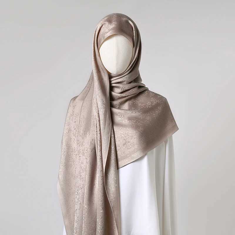 2025 New Malaysia Square Scarf Vine Printing Headscarf Scarf Packaging High Quality Cotton Soft Muslim Square Scarf X250324