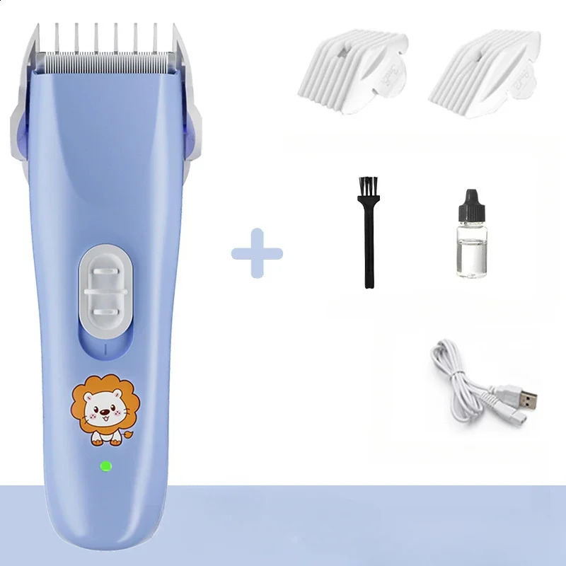 Quiet Silent Hair Trimmer for Babies - with Electric Hair Clippers for Infants Safe and Precise Shaving 250303