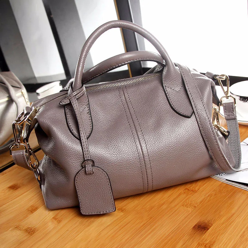 2025 European And American Fashion Handheld Multi Functional Portable Boston Shoulder Crossbody Bag For Women 250318