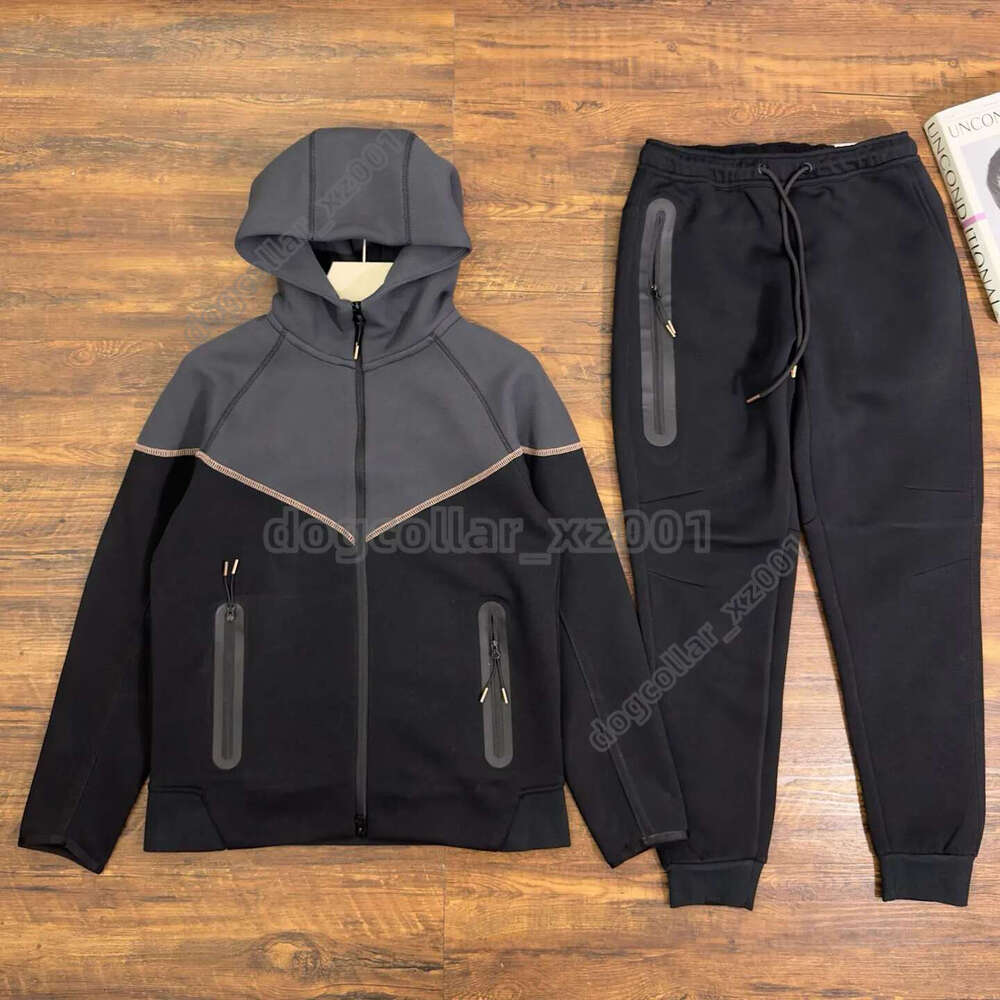 Men Designer T-shirt Hoodies Suits Tech Fleece Full Zip Tracksuit Shorts Men Sweatshirts Centre Jogging Streetwear Clothing Y2K Tops Ed Hardys Set